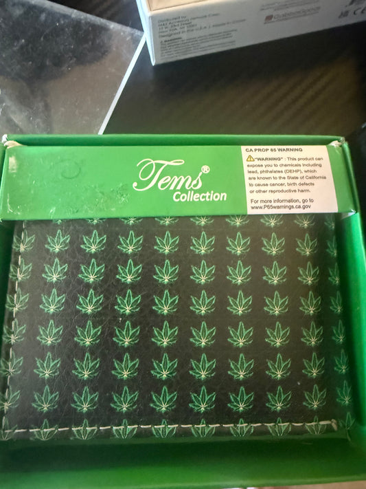 Herbal leaf wallet