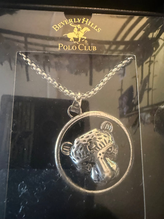 Mens Leopard Necklace