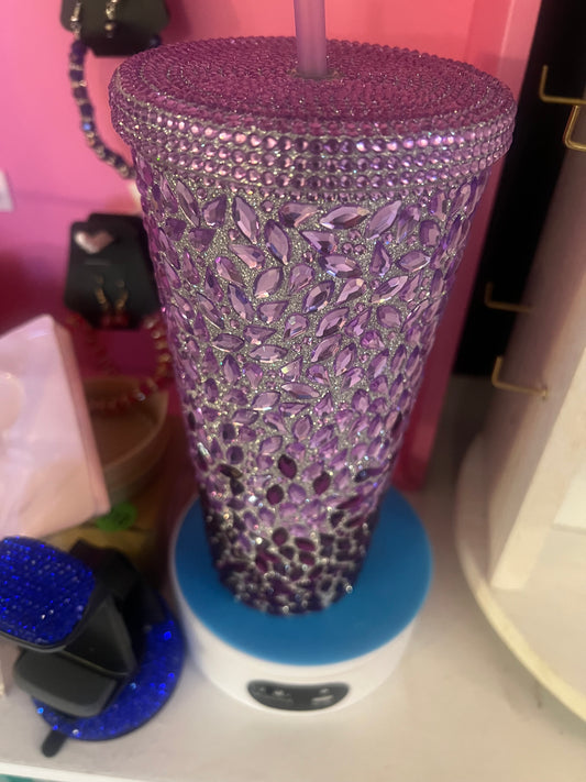 Purple Bling Cup