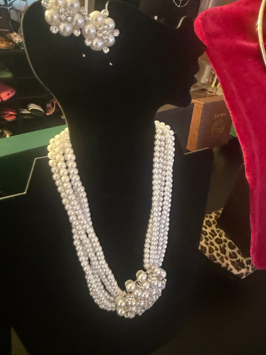 Cluster Pearl set