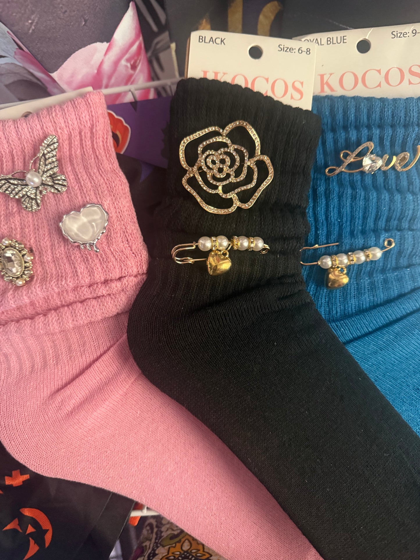 Badazzle Charm Socks